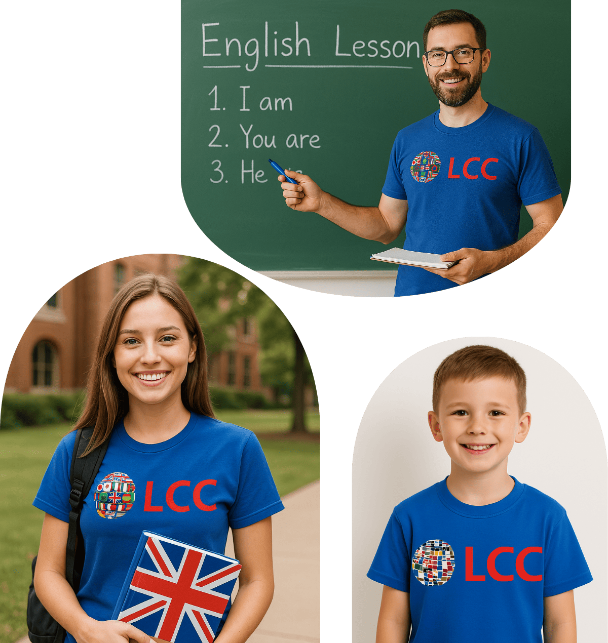 three pictures of how cleaning services